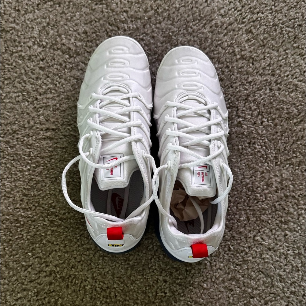 Men's air vapermax plus white-university blue